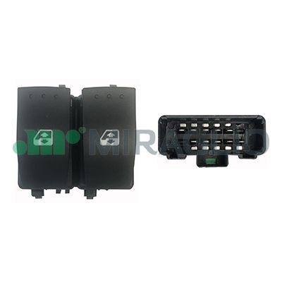 MIRAGLIO Kontakt, rudehejs 121/RNB76002 MIRAGLIO 121/RNB76002 Renault Clio 2 Van Kontakt rudehejs originale pris