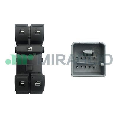 MIRAGLIO Brytare, fönsterhiss 121/VKB76001 121/VKB76001 MIRAGLIO strömställare fönsterhiss SEAT EXEO