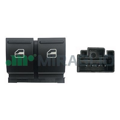 MIRAGLIO Bryter, vindusheis 121/VKB76003 121/VKB76003 Vindusbryter VW LUPO MIRAGLIO