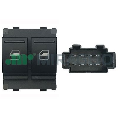 MIRAGLIO Lüliti, aknatõstuk 121/VKB76006 Akna lüliti MIRAGLIO Volkswagen FOX 121/VKB76006