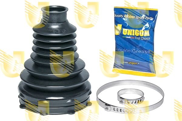 UNIGOM Putekļusargu komplekts, Piedziņas vārpsta 300150H.2 Pusass putekļu gumijas FIAT UNIGOM 300150H.2