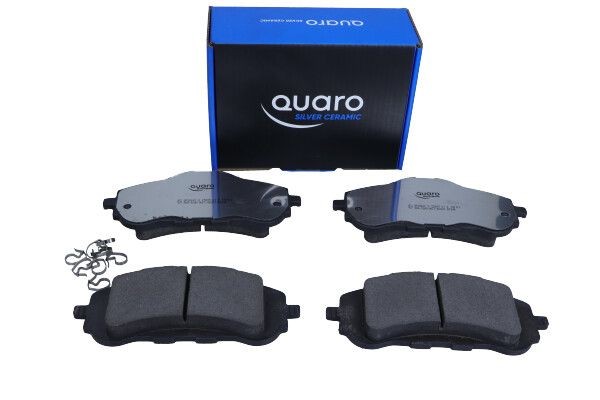 QUARO Bromsbelägg QP3860C QP3860C QUARO bromsklossar Fiat 500