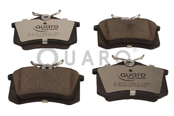 QUARO Piduriklotsid QP7107C Pidurikattekomplekt, ketaspidur QUARO Citroën DS4 QP7107C