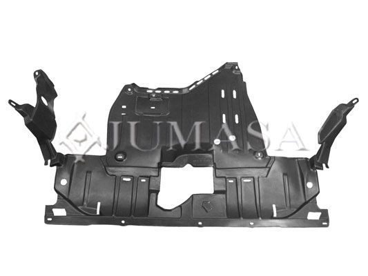 JUMASA Silencing Material, engine bay 04001619 JUMASA 04001619 Pilot YF1/2 skid plate replacement