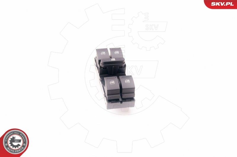 ESEN SKV Bouton de lève-vitre 37SKV005 ESEN SKV 37SKV005 Commande de lève-vitre VW Polo 5 Berline pas cher