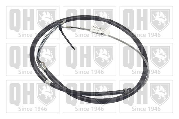 QUINTON HAZELL Trose, Stāvbremžu sistēma BC2863 QUINTON HAZELL BC2863 Rokas bremze VW Caddy 2 Pickup orģinālās cena