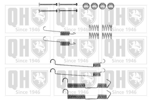 QUINTON HAZELL Monteringssats, bromsbackar BFK260 QUINTON HAZELL BFK260 Monteringssats, bromsbackar ALFA ROMEO 156 Sportwagon (932) 1.8 16V T.SPARK (932A3) 144 hk 2000
