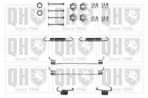 QUINTON HAZELL Kit d'accessoires, mâchoire de frein BFK262 QUINTON HAZELL BFK262 Kit d'accessoires mâchoires de frein Renault 21 L482 d'origine prix