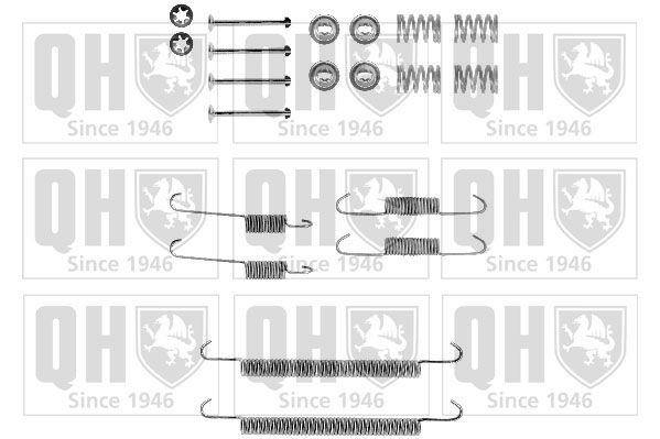 QUINTON HAZELL Σετ βοηθ. εξαρτημάτων, σιαγόνες φρένου BFK289 QUINTON HAZELL BFK289 Σετ βοηθ. εξαρτημάτων, σιαγόνες φρένου