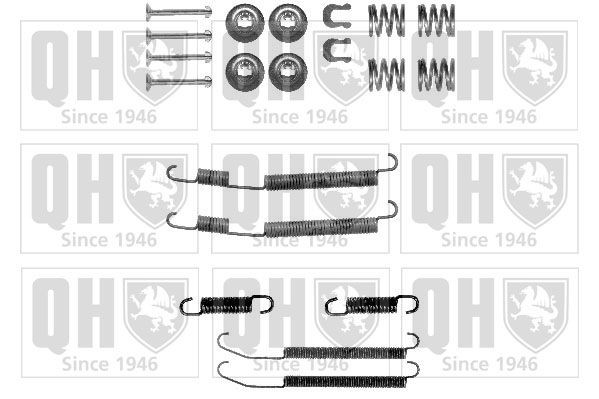 QUINTON HAZELL Kit d'accessoires, mâchoire de frein BFK406 QUINTON HAZELL BFK406 Kit d'accessoires mâchoires de frein Subaru Impreza GFC d'origine prix