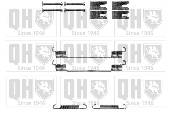 QUINTON HAZELL Toebehoren, remschoen BFK453 Rem montageset QUINTON HAZELL 207 BFK453 goedkoop