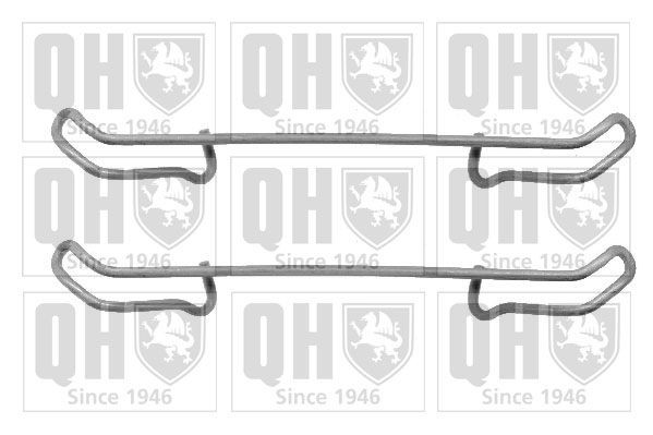 QUINTON HAZELL Jarrupalojen asennussarja BFK649 QUINTON HAZELL BFK649 Suzuki Samurai SJ tarvikesarja, jarrupala vaihto hinta