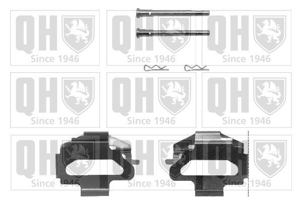 QUINTON HAZELL Kit accessori, pastiglia freno BFK651 QUINTON HAZELL BFK651 Kit accessori, pastiglia freno Peugeot Expert 224 prezzo