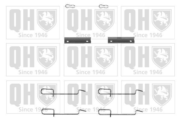 QUINTON HAZELL Kit accessori, pastiglia freno BFK741 QUINTON HAZELL BFK741 Kit accessori, pastiglia freno 11 Hatchback prezzo