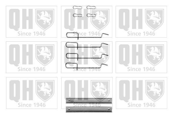 QUINTON HAZELL Accessory Kit, disc brake pads BFK757 QUINTON HAZELL BFK757 Accessory Kit, disc brake pads