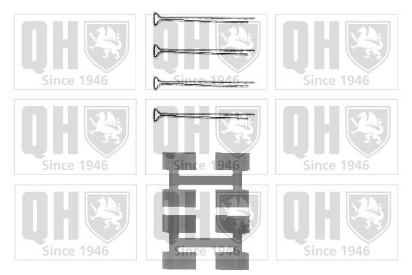 QUINTON HAZELL Accessoireset, schijfremblok BFK760 QUINTON HAZELL BFK760 Accessoireset, schijfremblok Rover Mini Cabrio aan een voordelige prijs