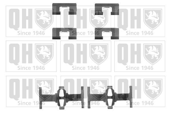 QUINTON HAZELL Kit accessori, pastiglia freno BFK768 QUINTON HAZELL BFK768 Kit accessori, pastiglia freno Honda Civic ED 4 originali prezzo