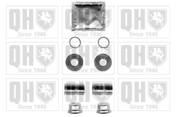 QUINTON HAZELL Guide Sleeve, brake caliper BFK828 Porsche PANAMERA QUINTON HAZELL brake caliper bracket BFK828