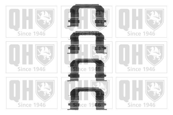 QUINTON HAZELL Kit accessori, pastiglia freno BFK914 QUINTON HAZELL BFK914 Kit accessori, pastiglia freno Daewoo Lanos Hatchback originale prezzo