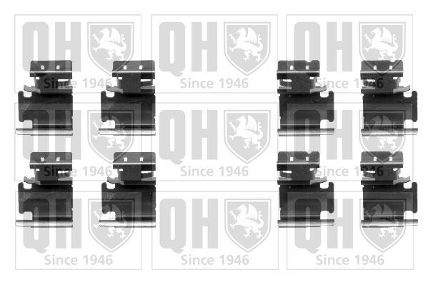 QUINTON HAZELL Monteringssats, bromsbelägg BFK924 BFK924 QUINTON HAZELL monteringssats, bromsbelägg CITROЁN SAXO