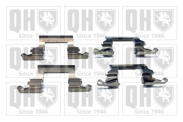 QUINTON HAZELL Lisakomplekt, ketaspiduriklotsid BFK932 QUINTON HAZELL BFK932 Lisakomplekt, ketaspidurikate Nissan Pathfinder R50 odava hinnaga