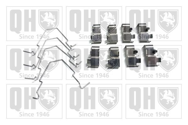 QUINTON HAZELL Lisakomplekt, ketaspiduriklotsid BFK945 QUINTON HAZELL BFK945 Lisakomplekt, ketaspidurikate KIA Clarus Sedaan (K9A) odav