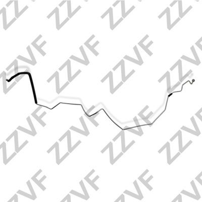 Vedenie vysokého tlaku klimatizácie ZZVF ZV120AT ZZVF ZV120AT Trubky klimatizácie MITSUBISHI PAJERO 2025