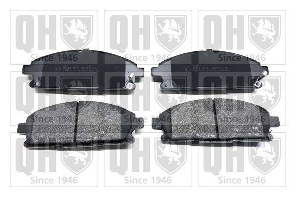 QUINTON HAZELL Bromsbelägg BP1081 QUINTON HAZELL BP1081 Bromsbelägg ACURA MDX (YD1) 3.5 Allhjulsdrift 243 hk 2003