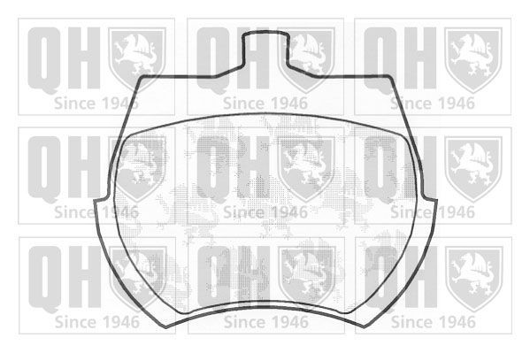 QUINTON HAZELL Bremseklosser BP115 QUINTON HAZELL BP115 Bremseklosser VAUXHALL Viva Coupé til en fordelagtig pris