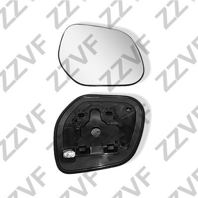 ZZVF Spoguļstikls, Ārējais atpakaļskata spogulis ZVCI2132R ZZVF Spoguļstikls TOYOTA ZVCI2132R