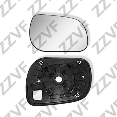 ZZVF Spiegelglas, buitenspiegel ZVTO2113R ZVTO2113R ZZVF Spiegel, glas Land Rover goedkoop