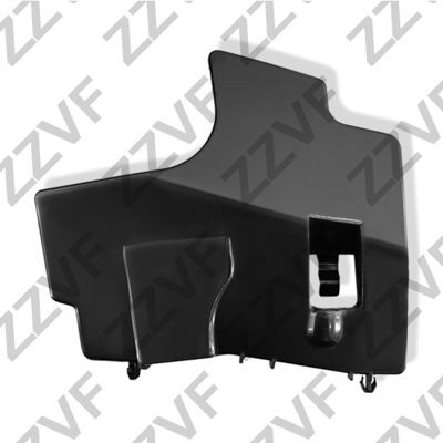ZZVF Ozdobná / ochranná liżta mrieżky chladiča ZVTY4940200R ZVTY4940200R Kryt nárazníku TOYOTA RAV 4 ZZVF