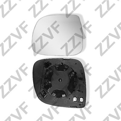 ZZVF Backspegelglas ZVVW1124L ZVVW1124L Backspegelglas ZZVF LAND ROVER FREELANDER