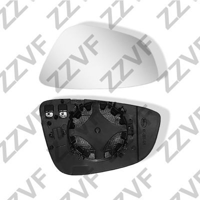 ZZVF Spiegelglas, Außenspiegel ZVVW1125L ZVVW1125L Spiegelglas, Außenspiegel VW JETTA ZZVF kaufen