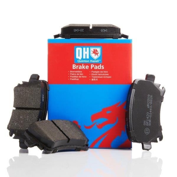 QUINTON HAZELL Bremseklosser BP1420 Bremsebelegg QUINTON HAZELL Porsche CAYENNE BP1420