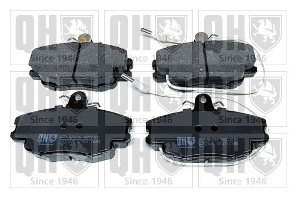 QUINTON HAZELL Piduriklotsid BP200 Piduriklotsid QUINTON HAZELL Peugeot 3008 BP200
