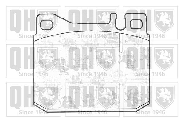 QUINTON HAZELL Kit pastiglie freni BP319 BP319 Pastiglie dei freni QUINTON HAZELL MERCEDES-BENZ Classe M costo