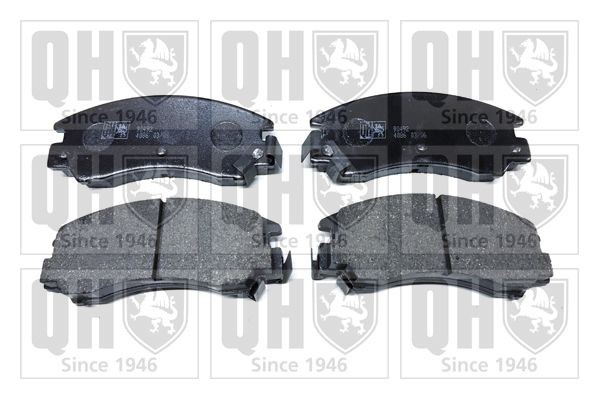 QUINTON HAZELL Bremseklosser BP438 QUINTON HAZELL BP438 Bremseklosser SUBARU Leone III Stasjonsvogn 1.6 4WD 69 hk 1987