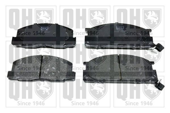 QUINTON HAZELL Brake pad set BP590 QUINTON HAZELL BP590 Liteace M30 rear brake pads