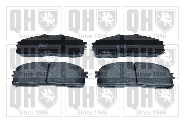 QUINTON HAZELL Kit pastiglie freni BP655 QUINTON HAZELL BP655 Kit pastiglie freni TOYOTA Crown Sedan (S110, S120) 2.8 SI (MS112) 146 CV 1981