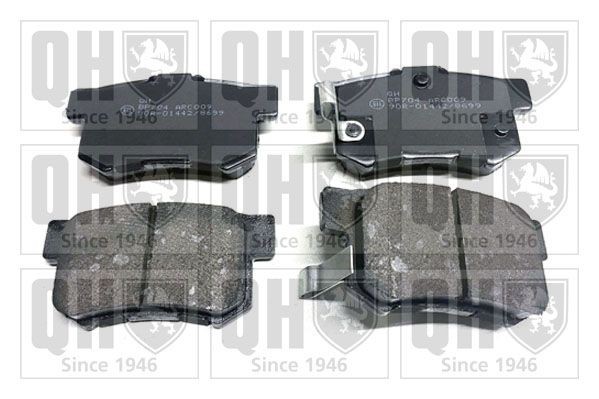 QUINTON HAZELL Bromsbelägg BP704 BP704 QUINTON HAZELL bromsbeläggsats HONDA INSIGHT