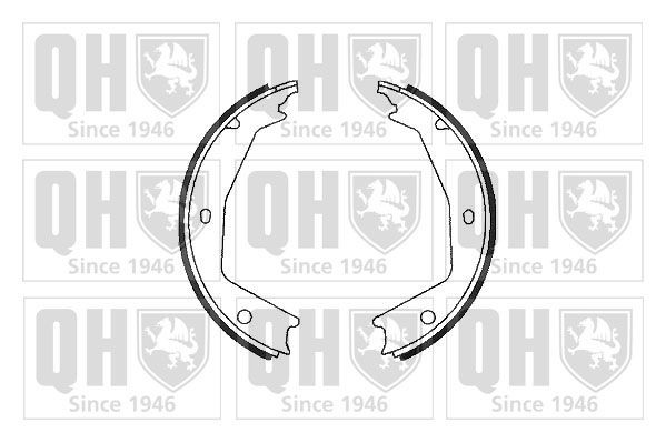 QUINTON HAZELL Sada brzd. čeľustí parkov. brzdy BS1073 QUINTON HAZELL BS1073 Čeľustí parkovacej brzdy Lancia Dedra 835 cena