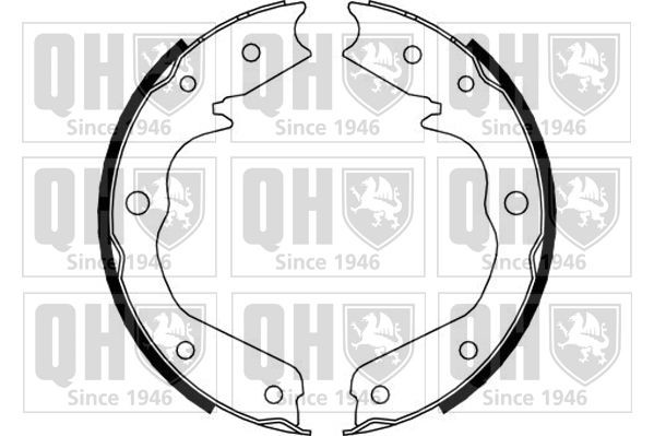 Handremschoenen QUINTON HAZELL BS1159 QUINTON HAZELL BS1159 Handremschoen set vóór en achter Opel FRONTERA 2000