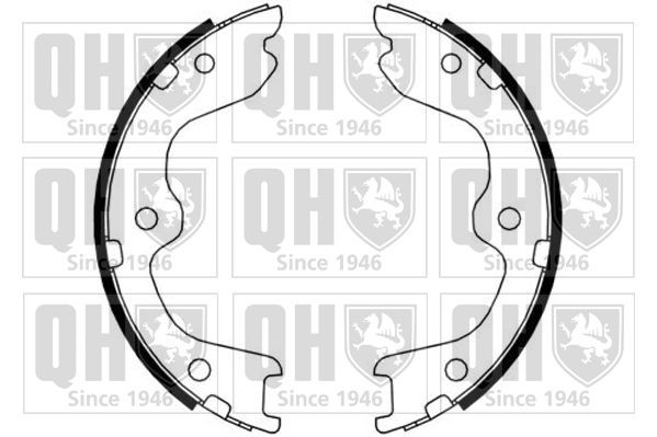 Handremschoenen QUINTON HAZELL BS1190 QUINTON HAZELL BS1190 Handremschoen set NISSAN 350 Z 2021