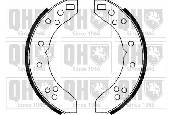 QUINTON HAZELL Jarrukenkäsarja BS516 BS516 QUINTON HAZELL Jarrukenkäsarja HONDA