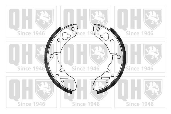 QUINTON HAZELL Bromsbacksats BS803 QUINTON HAZELL BS803 Bromsbacksats