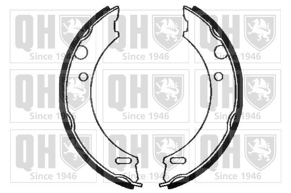 QUINTON HAZELL Piduriklotside komplekt, seisupidur BS885 QUINTON HAZELL BS885 Piduriklotside komplekt seisupidur Volvo 945 Kombi hind