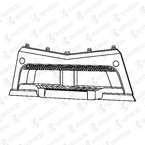 COVIND Kofanger 960/591 960/591 Kofanger FORD MONDEO COVIND