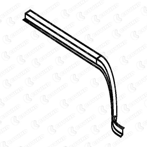 COVIND Rullstyrning, skjutdörr C39/156 C39/156 COVIND dörrar delar MERCEDES-BENZ B-klass