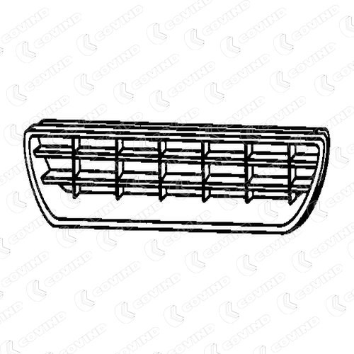COVIND Radiatorgitter C39/141 C39/141 Front grill MERCEDES-BENZ SLK COVIND